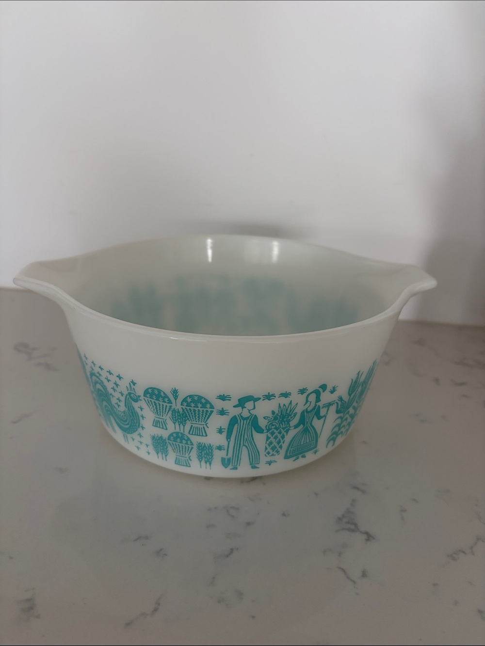Pyrex Turquoise Farmhouse Mixing Bowl